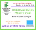 Curso Tecnologias Digitais para 8º e 9º ano