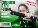 Banner da 1ª Chamada da Lista de Espera do PSCT 2019.1 (2ª Chamada) 