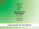 Capacitação Capacitação