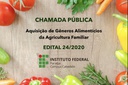 Chamada Pública - Agricultura Familiar