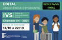 Resultado Final - Edital IVS - 4a Chamada Resultado Final - Edital IVS - 4a Chamada