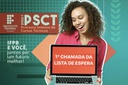 PSCT 2022.1 - 1a Chamada da Lista de Espera PSCT 2022.1 - 1a Chamada da Lista de Espera