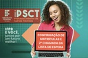 Confirmação de Matrículas e Lista de Espera 