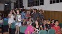 Plateia animada com apresentações Plateia animada com apresentações