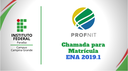 chamada profnit 2019.1 chamada profnit 2019.1