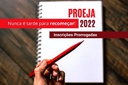 Inscrições prorrogadas Inscrições prorrogadas