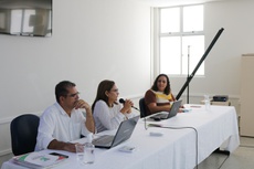 Pró-reitor de Administração, José Albino Nunes, coordenou os dois dias de discussões