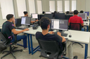 Estudantes fizeram prova da competição no próprio campus CG