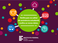 Retificação Edital Assistência Estudantil