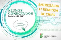 Chips Alunos Conectados - 1ª Remessa