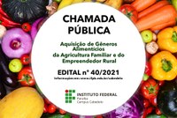 Chamada Pública PNAE 2021