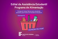 Edital do Programa de Alimentação - Chamada 02