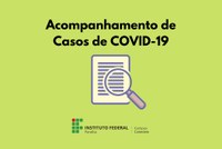 Acompanhamento de Casos COVID-19 Campus Cabedelo