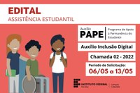 Edital PAPE/ID - Chamada 02