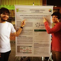Trabalho foi apresentado a primeira vez na mostra de pesquisa e extensão do Campus.