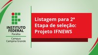 2 etapa seleção IFNEWS