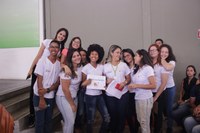 Estudantes de química recepcionam os novos amigos