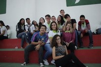 Estudantes comparecem para prestigiarem jogos do campus Campina