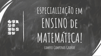 Especialização em Matemática