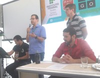 Administrador Ivã fala na abertura do evento