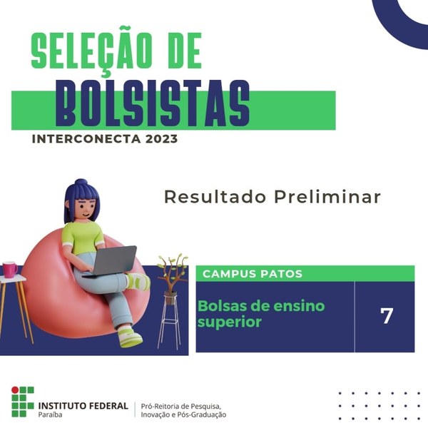 Campus Patos publica resultado preliminar da chamada Interconecta
