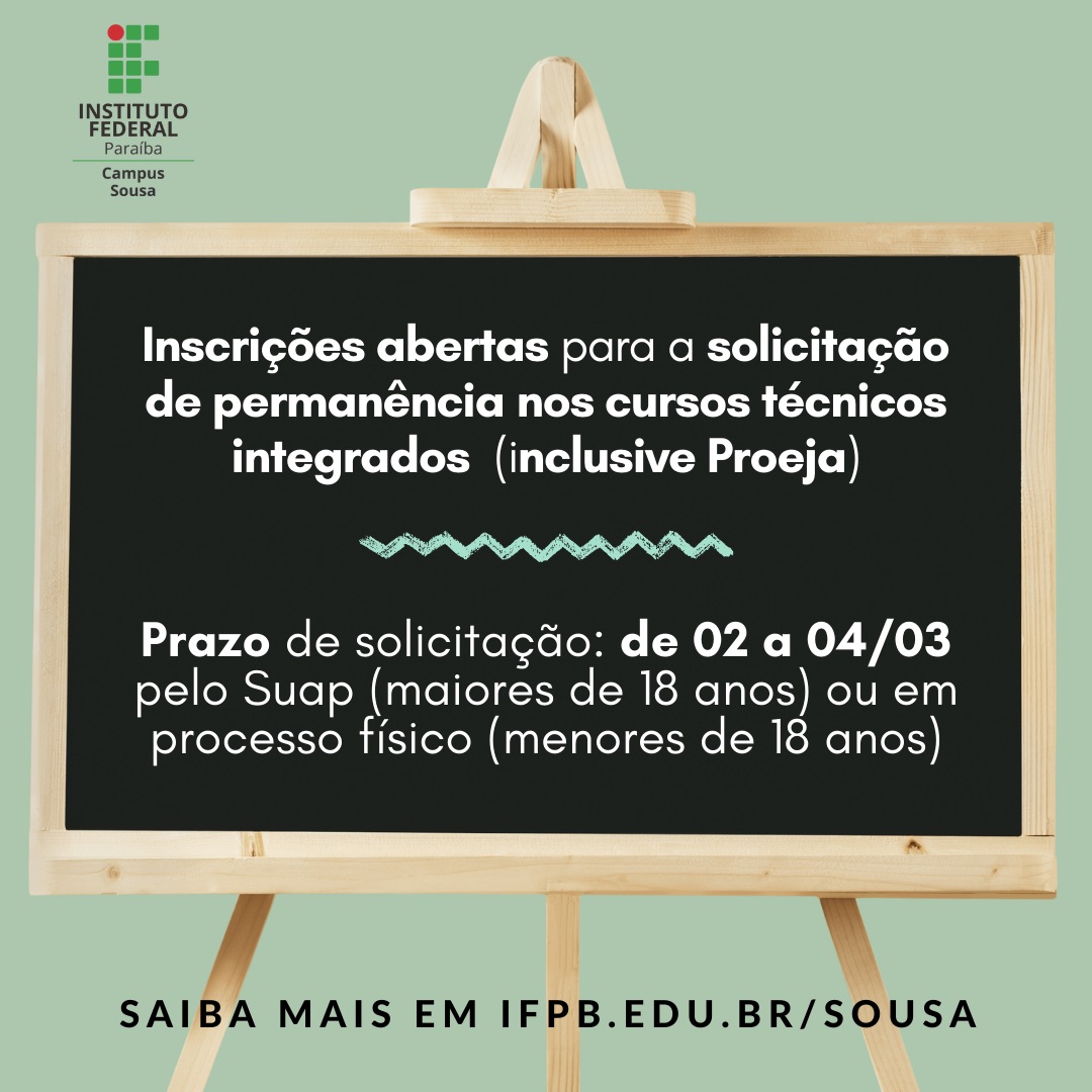 solicitação de permanência