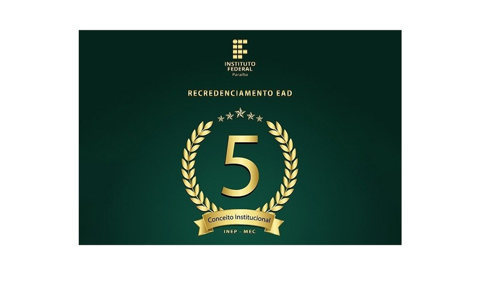 IFPB é nota máxima em avaliação do MEC para cursos EaD