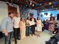 Solenidade aconteceu em João Pessoa na Associação Cultural Balaio Nordeste.
