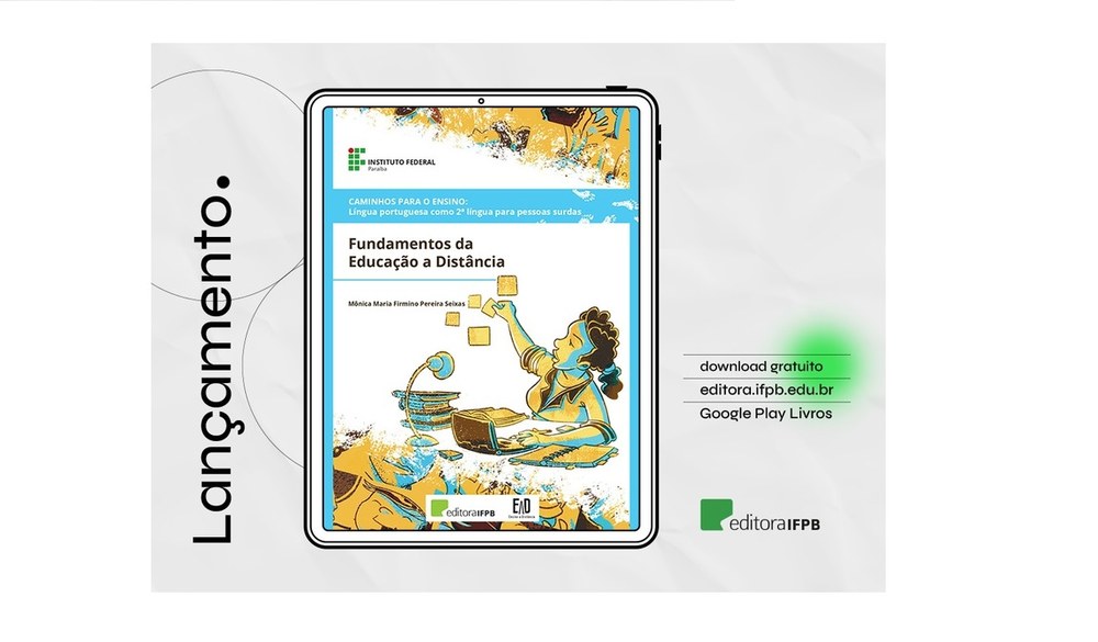 Editora IFPB lança livro “Fundamentos da Educação a Distância”