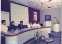 Aula inaugural  do primeiro curso superior (Telemática) - 14 abril de 1999