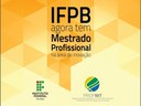 IFPB é Polo do Mestrado ProfNIT