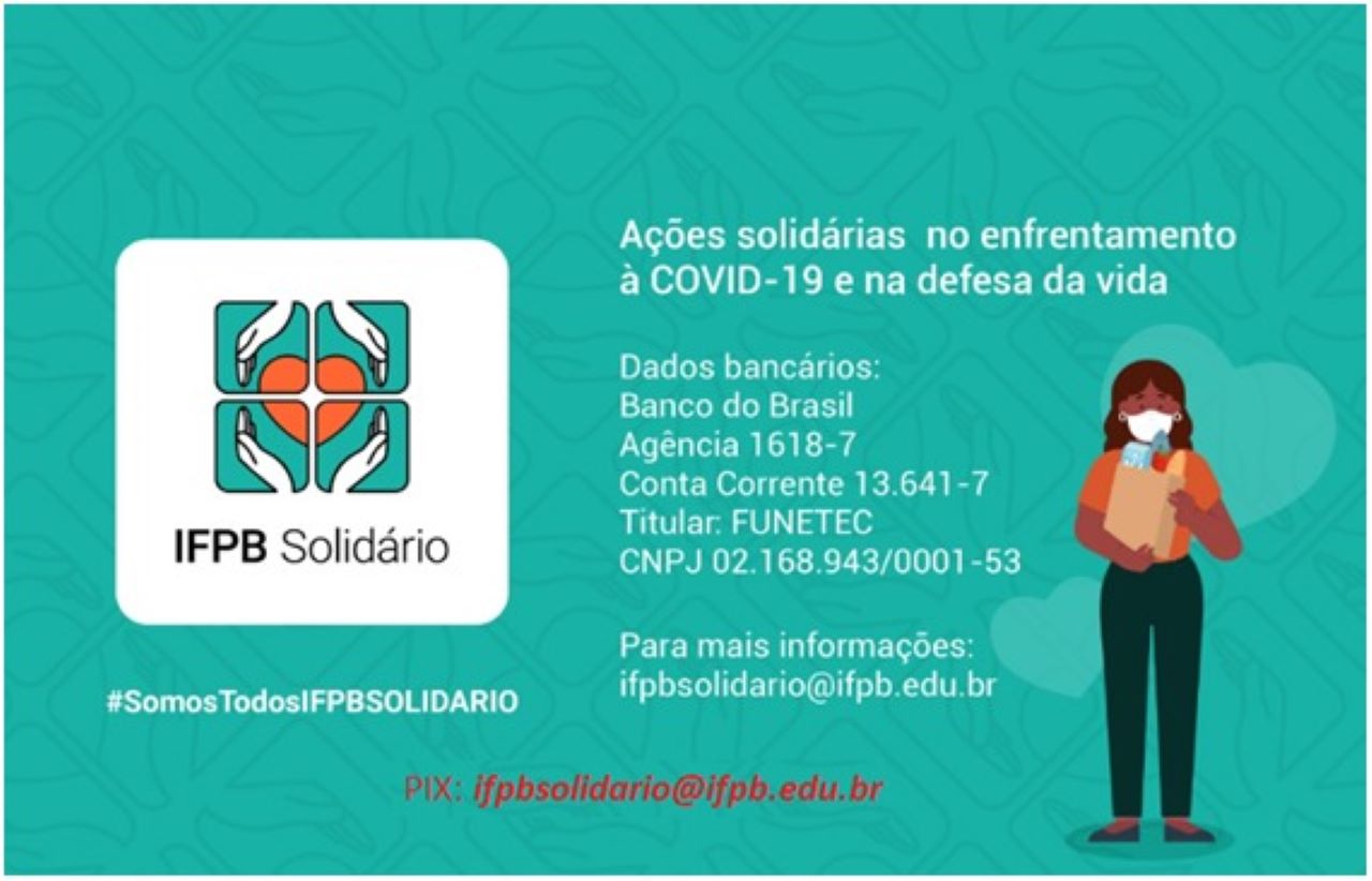 Banner Campanha IFPB Solidário