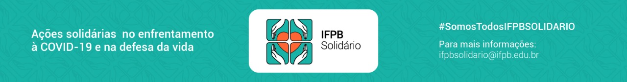 Banner Campanha IFPB Solidário