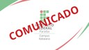 Comunicado IFPB