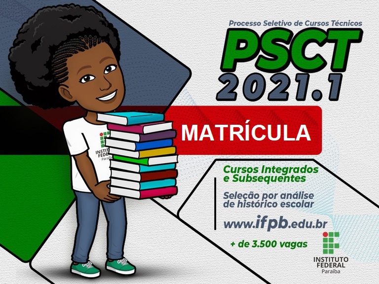 PSCT 2021 - Matrícula