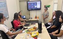 Reunião com representantes discentes dos cursos de Eng. Mecânica e Engenharia Civil e suas Coordenações de Curso