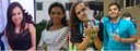 Vitória, Micheline, Eloísa e Abimael Vitória, Micheline, Eloísa e Abimael