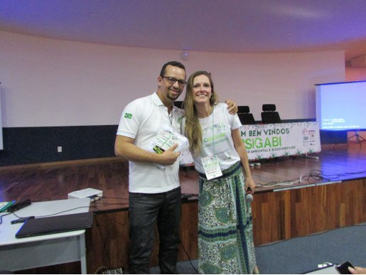 Rogério no concurso do VI Simpósio de Gestão e Biodiversidade - Três Rios/RJ