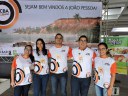 Parte dos estudantes voluntários do Campus João Pessoa no CBA 2018