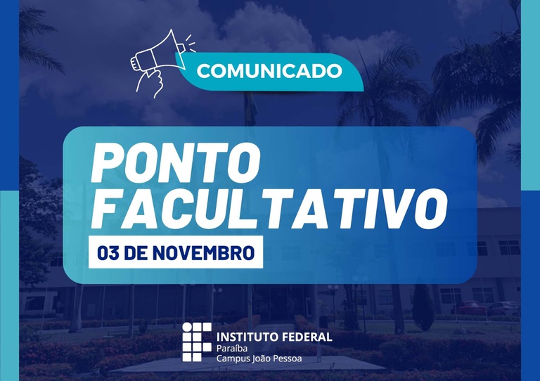 Ponto Facultativo de novembro 2023