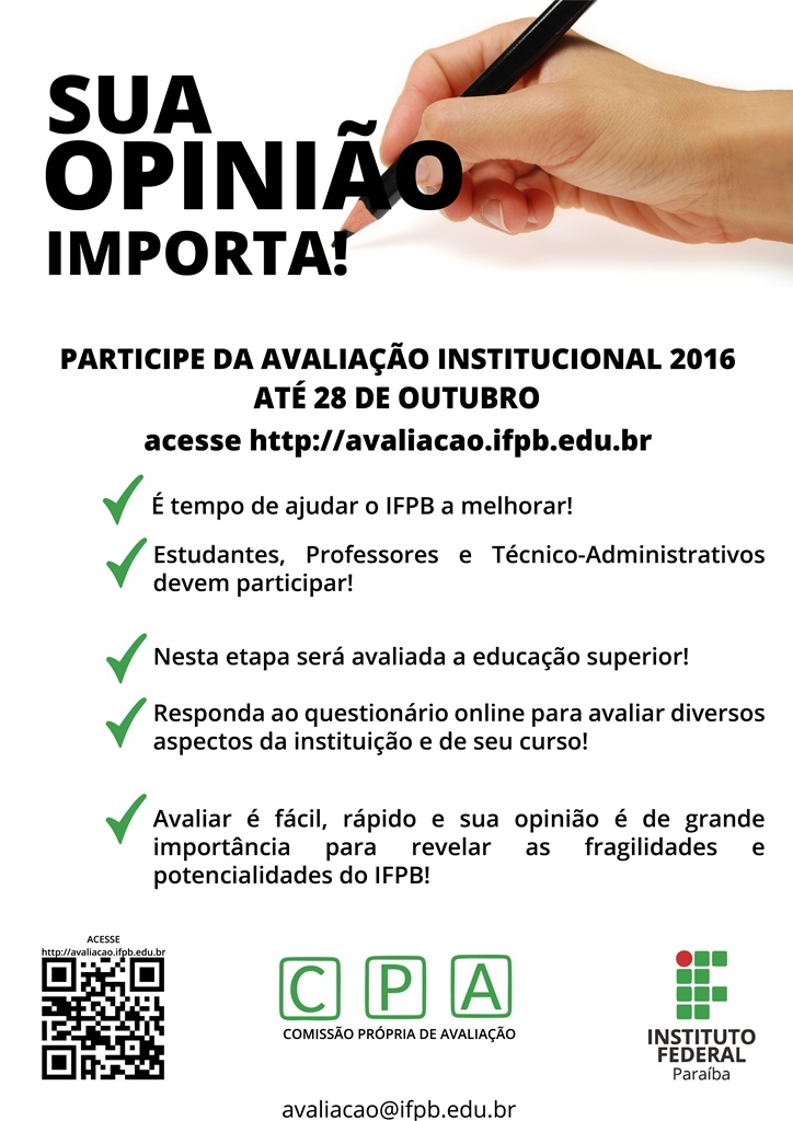 CPA avaliação Institucional