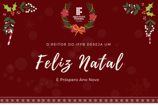 Feliz Natal e Próspero Ano Novo — Instituto Federal da Paraiba IFPB