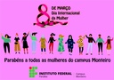 arte - homenagem ao Dia da Mulher