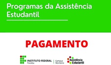 Os alunos contemplados poderão sacar os valores no dia 04 de julho
