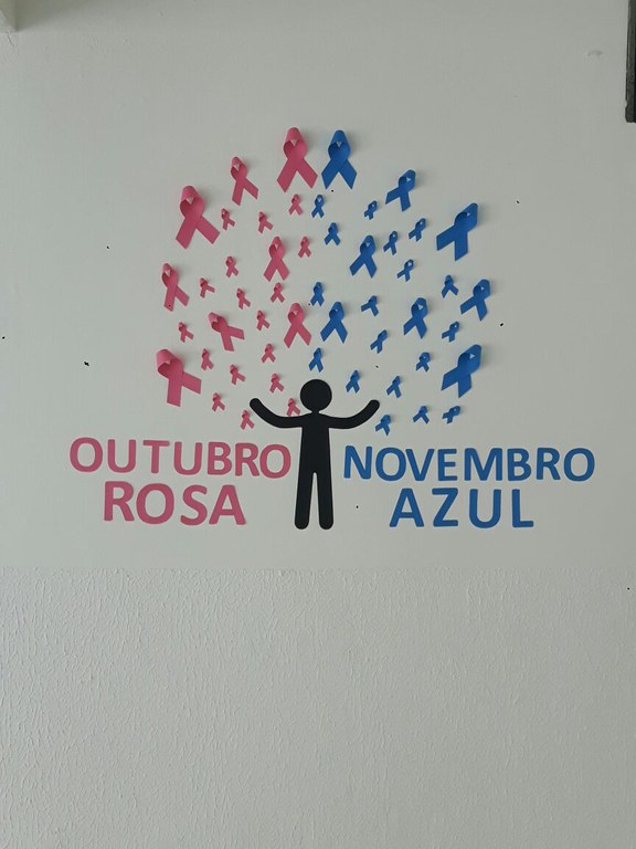 Resultado de imagem para OUTUBRO ROSA & NOVEMBRO AZUL -DESENHOS