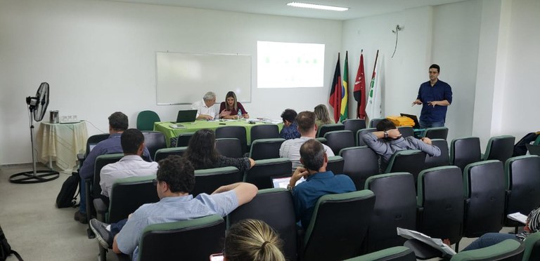 Participaram da reunião do IFPB, o Reitor, Pró-Reitores e Diretores-Gerais dos campi para compartilharem experiências e buscarem soluções consensuais