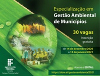 Inscrições gratuitas para seleção serão de 14 de dezembro a 13 de janeiro