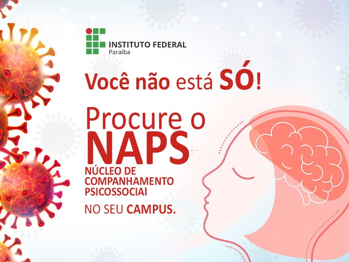 NAPS e PRAE colaboram com servidores e estudantes. Veja material com dicas para o período de pandemia