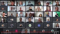 A cerimônia virtual foi transmitida pela TV IFPB no YouTube