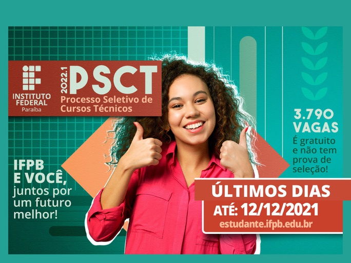 São 3.790 vagas em cursos gratuitos e sem prova de seleção. Todo o processo de
inscrição é feito de forma online